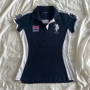 US Polo Assn Fitted Slim Fit Polo Shirt Jersey